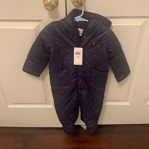 9mon boys polo snow suit